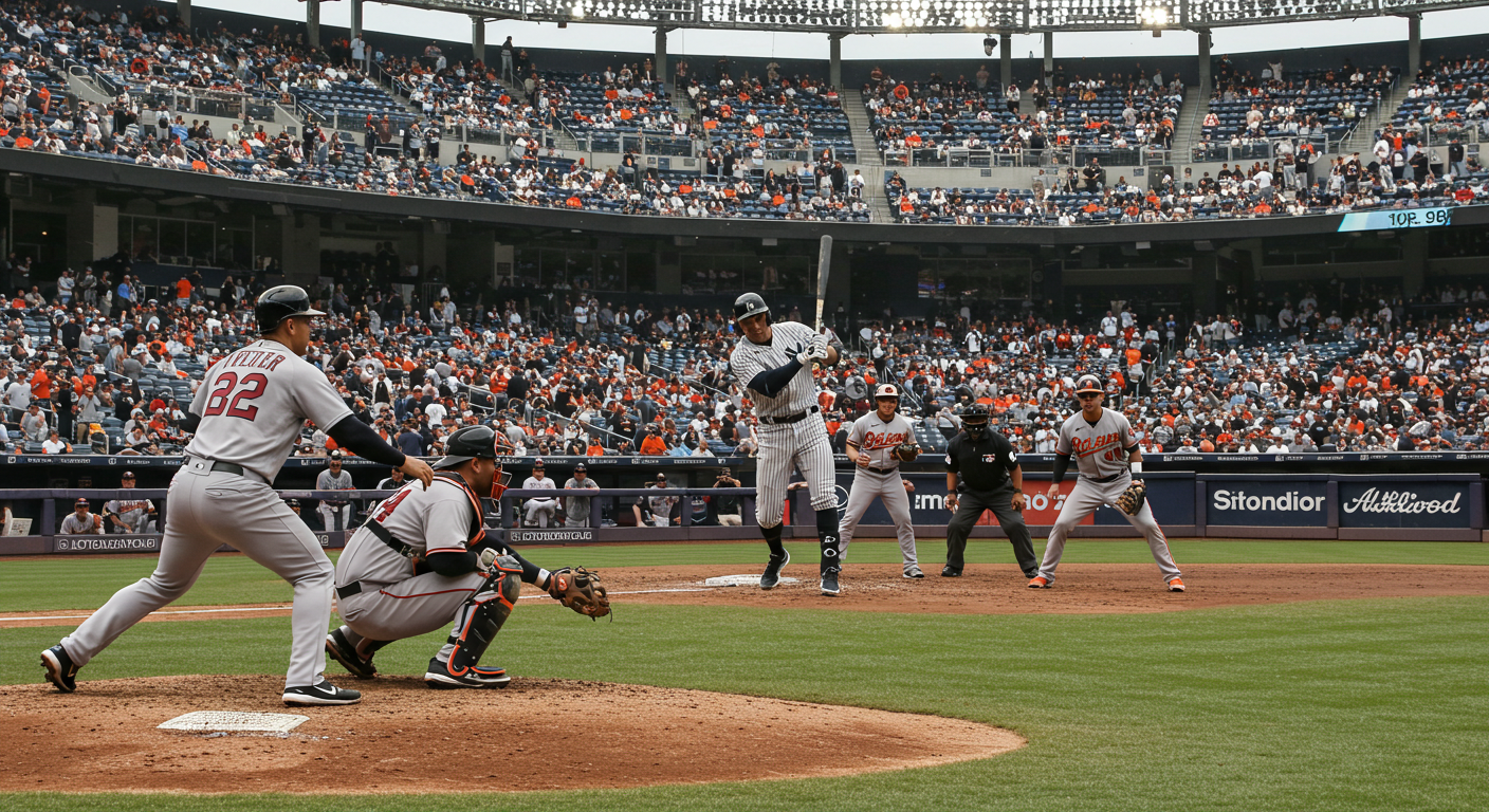 New York Yankees vs Baltimore Orioles Match Player Stats