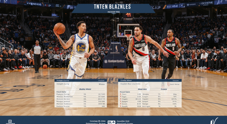 Portland Trail Blazers vs Golden State Warriors Match Player Stats Key Performances and Tactical Insights from the 2024–2025 Season