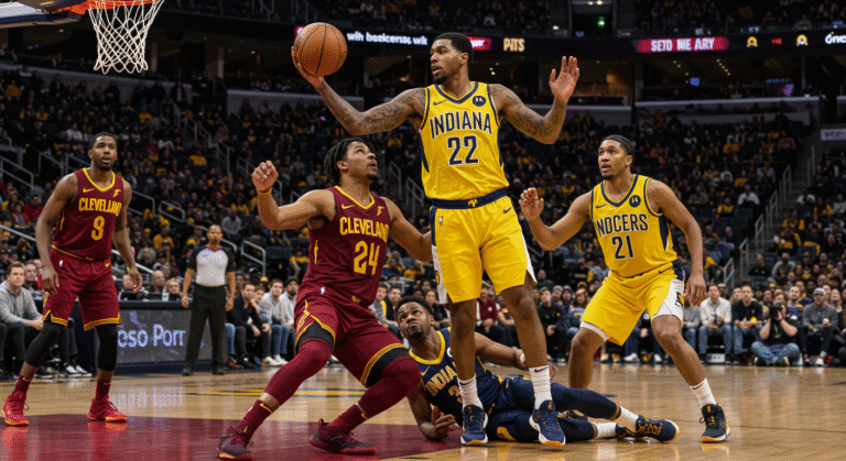 Cleveland Cavaliers vs Pacers Match Player Stats
