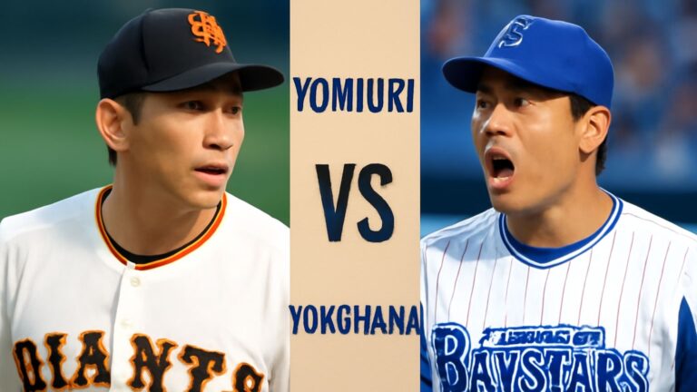 Yomiuri Giants vs Yokohama Baystars Match Player Stats
