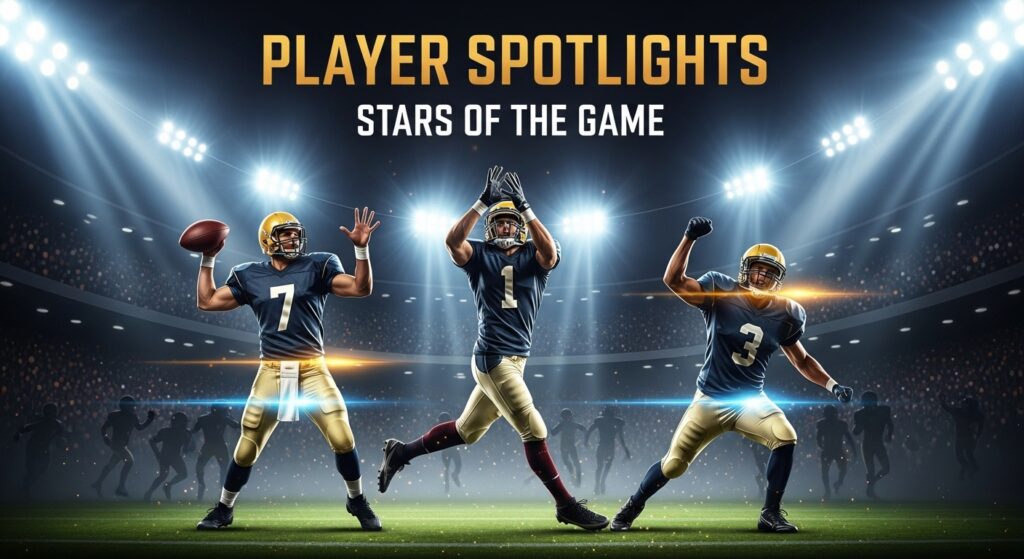 Player Spotlights Stars of the Game