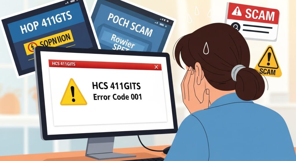 hcs 411gits error codes