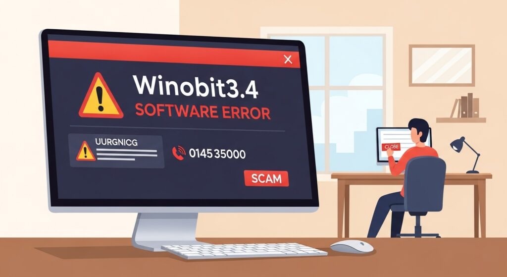 winobit3.4 software error