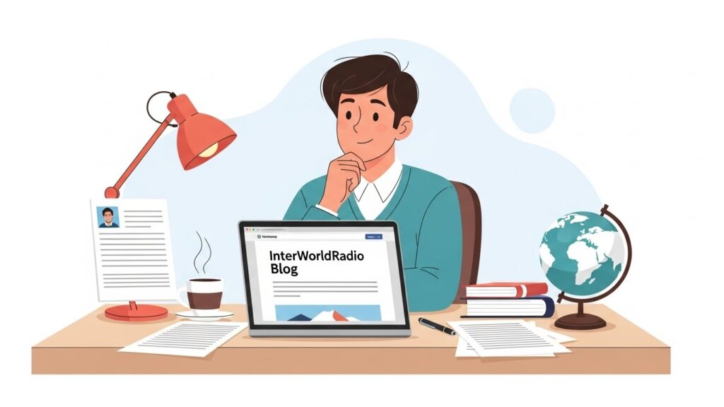 writing on the interworldradio blog